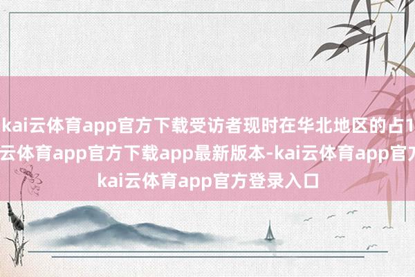 kai云体育app官方下载受访者现时在华北地区的占17.5%-kai云体育app官方下载app最新版本-kai云体育app官方登录入口
